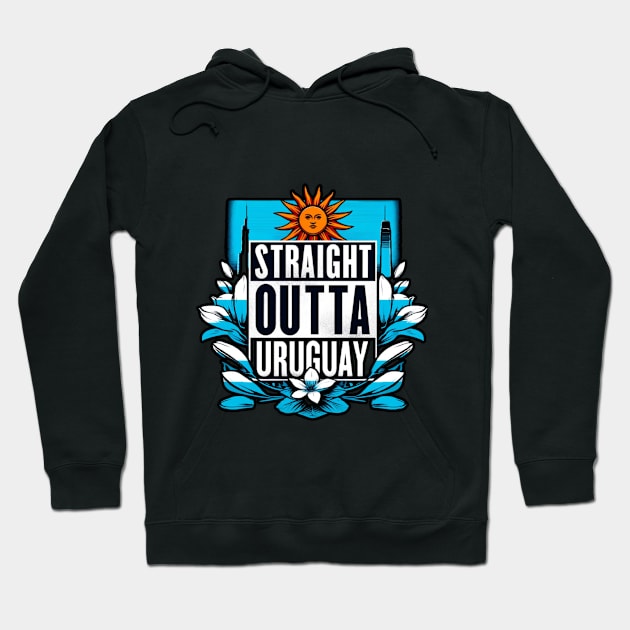 Straight Outta Uruguay Hoodie by Straight Outta Styles